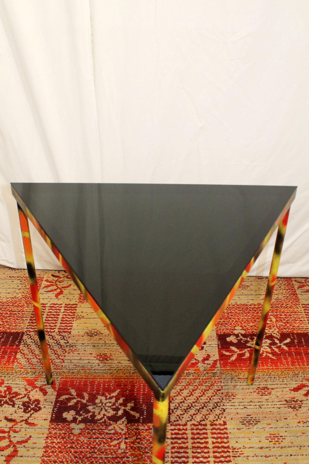 photo furniture Eastern Bloc Industrial Side Table 1970s Czechoslovakia