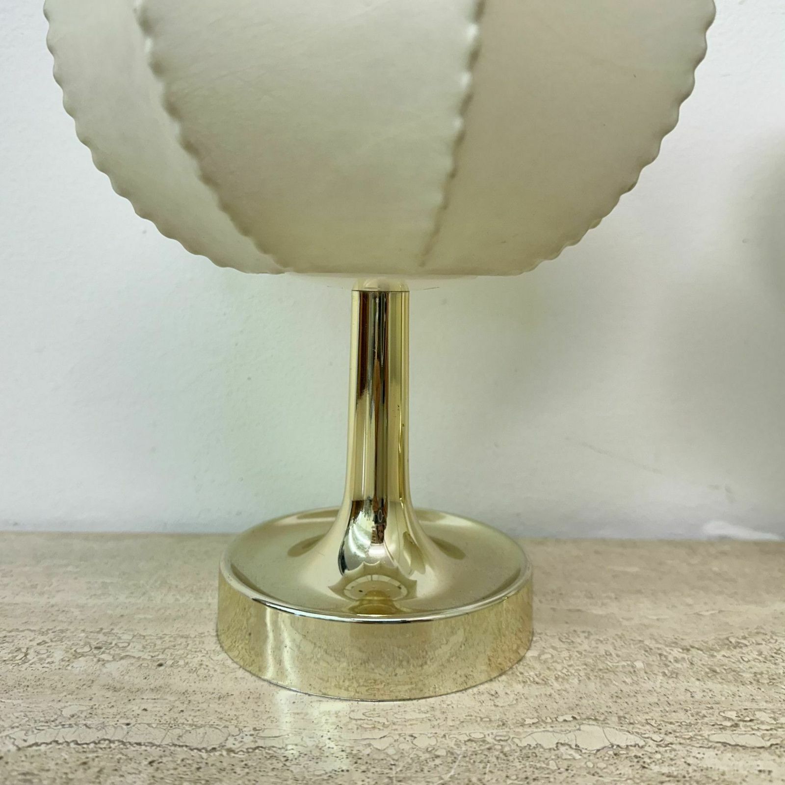 photo buy Pair Of Cocoon Table Lamp By Alfred Wauer For Goldkant, 1960’s