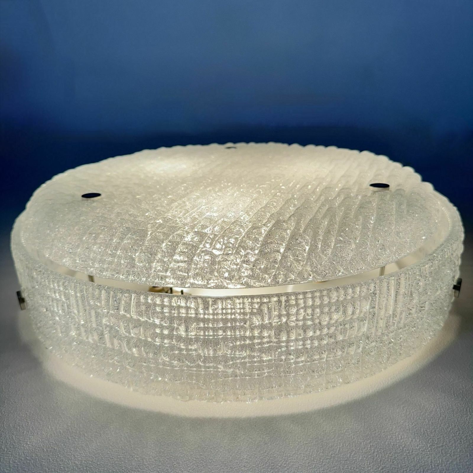 Murano Glazen Plafondlamp Van Kaiser, Duitsland, Jaren 1960 photo vinterior