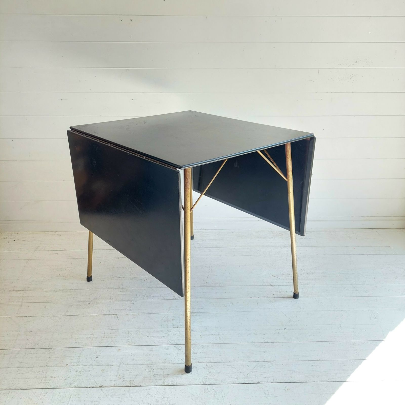 Mid Century Arne Jacobsen 3601 Drop Leaf Table For Fritz Hansen Danish, 1950s