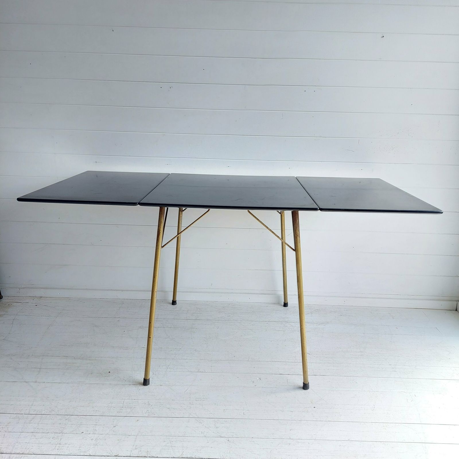 Mid Century Arne Jacobsen 3601 Drop Leaf Table For Fritz Hansen Danish, 1950s photo vinterior