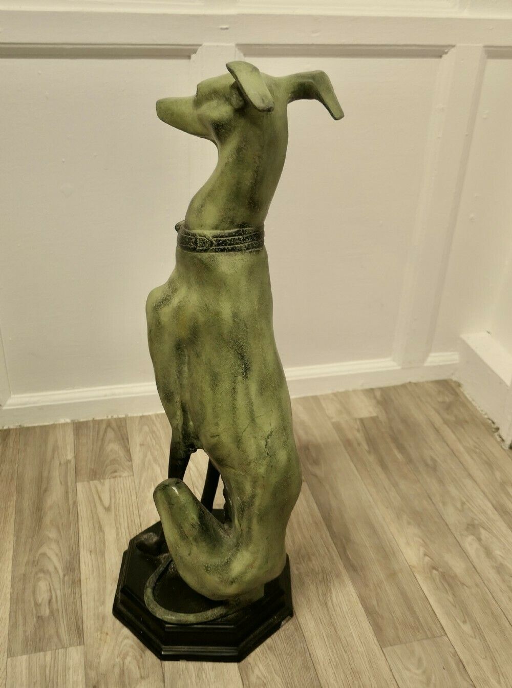 Pair Of Large Metal Italian Greyhound Dogs photo 1194.0