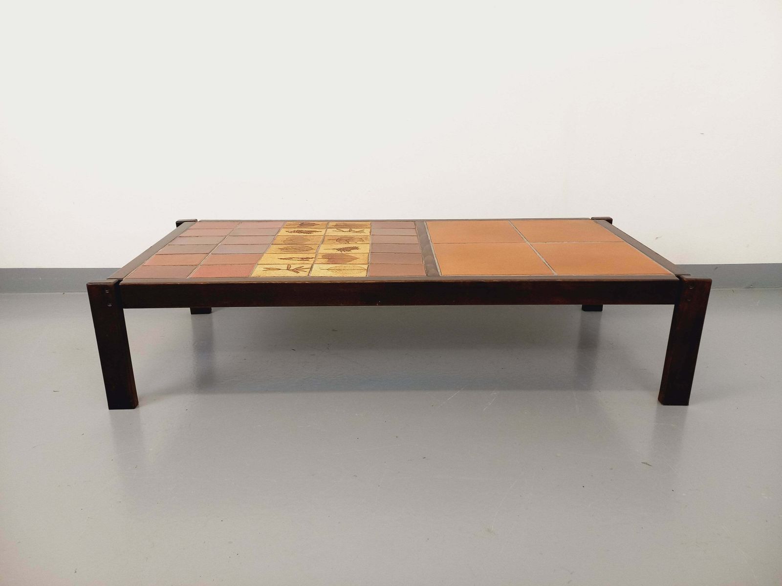 Roger Capron Rectangular Ceramic Coffee Table photo furniture