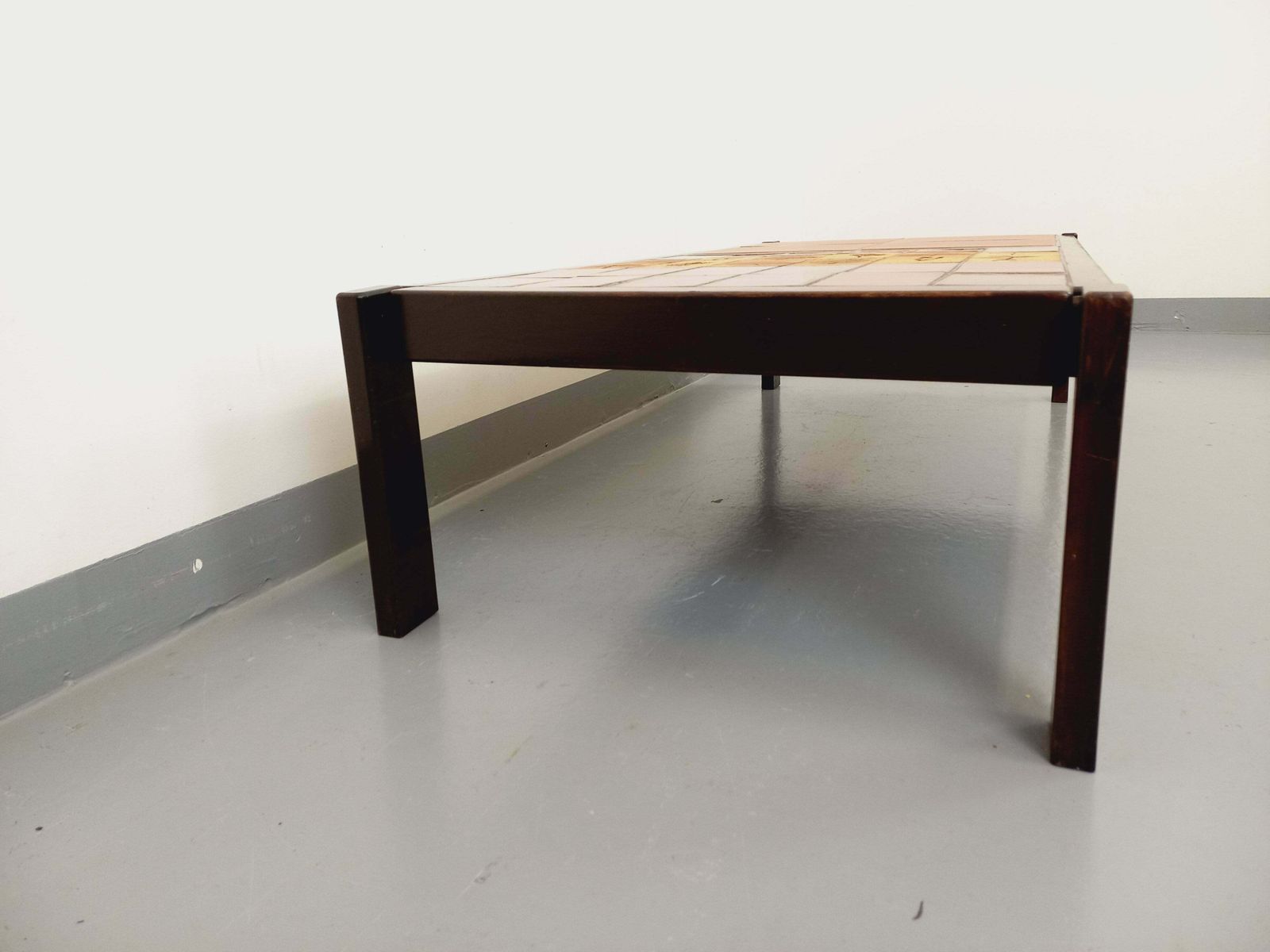 Roger Capron Rectangular Ceramic Coffee Table photo buy