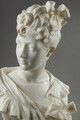 photo furniture Bust Of A Woman In Marble, Henri Emile Allouard (1844 1929)