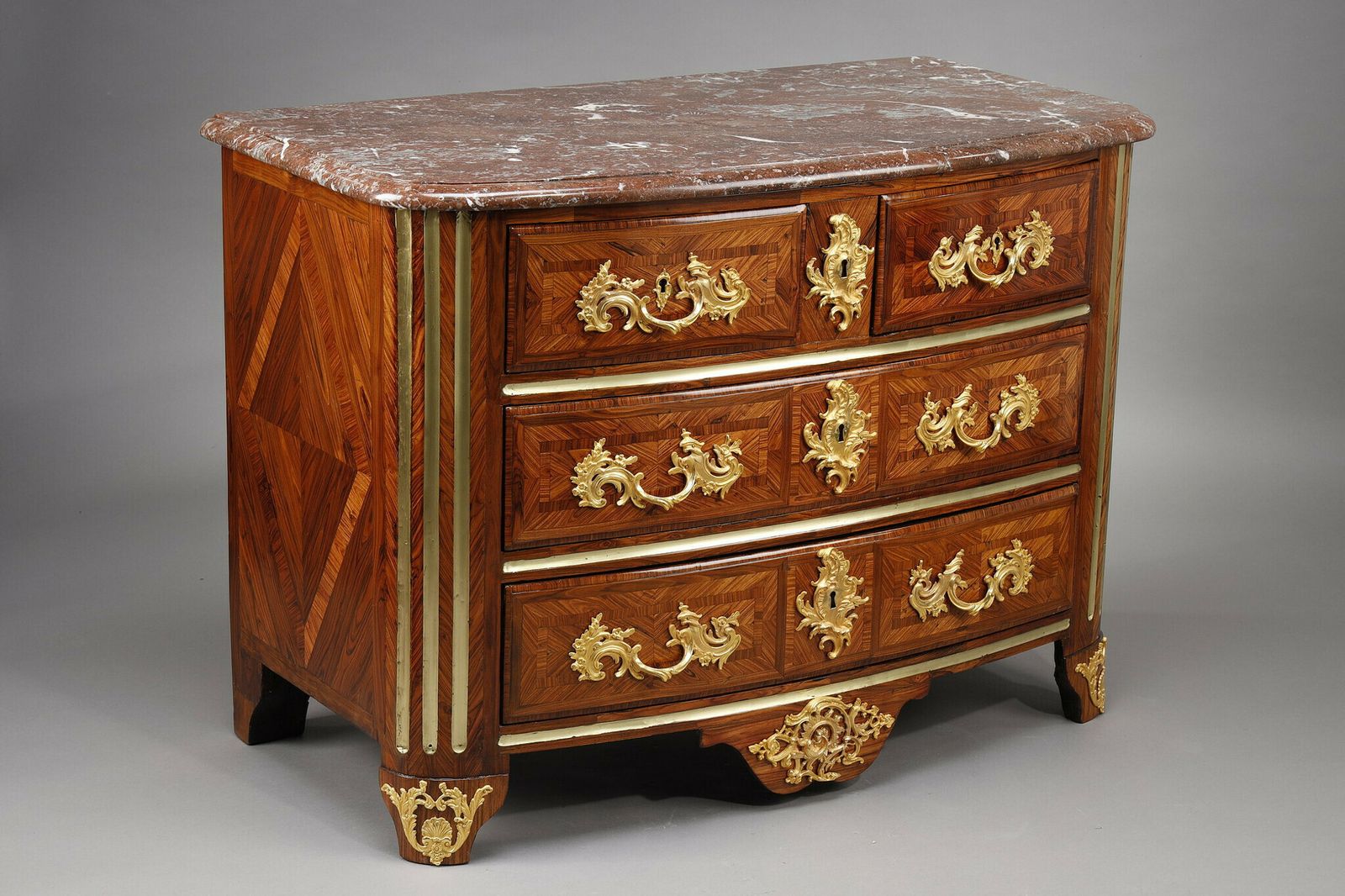 Regence Chest Of Drawers Stamped P M , Attributed To Pierre Moulin photo Furniture