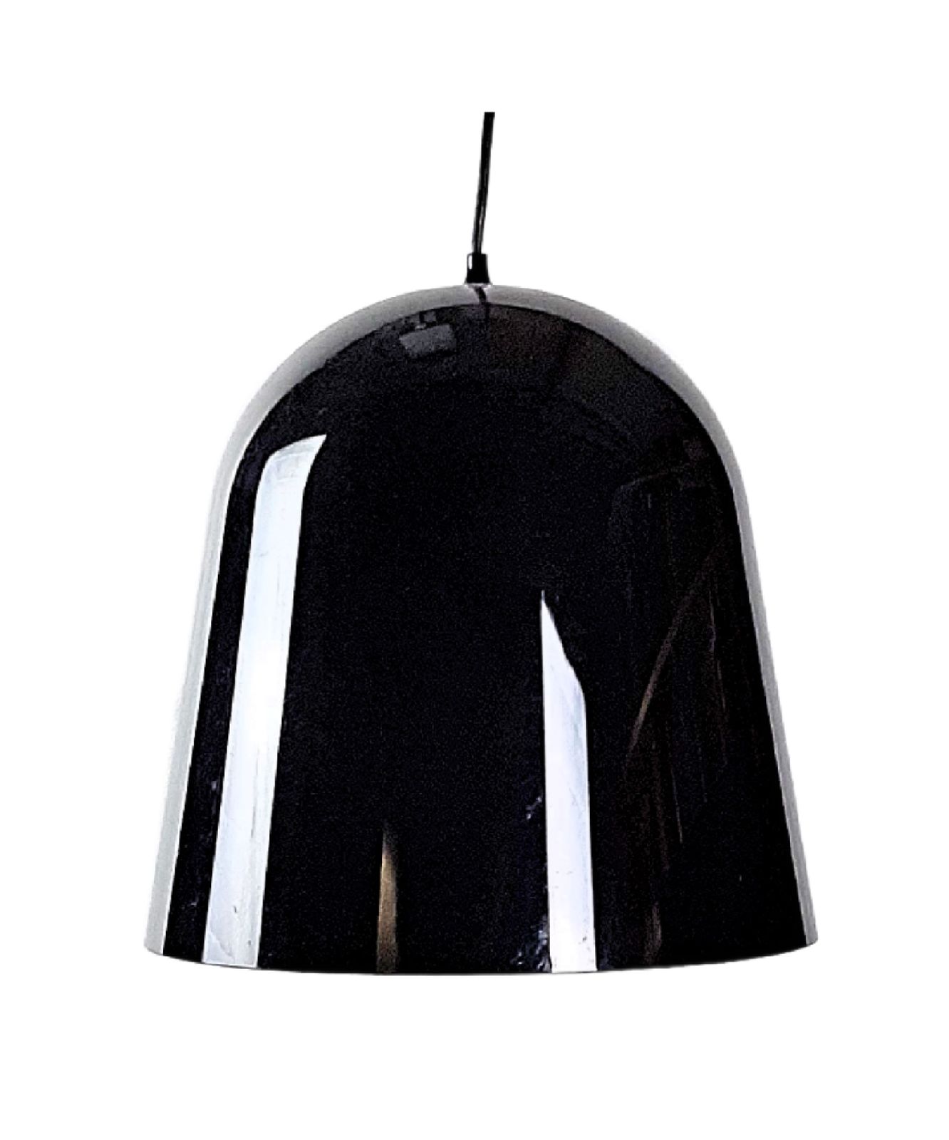 Flos Italy Pendant Light "Can Can" Model Designed By Marcel Wanders Black Polycarbonate Italy Late 20c