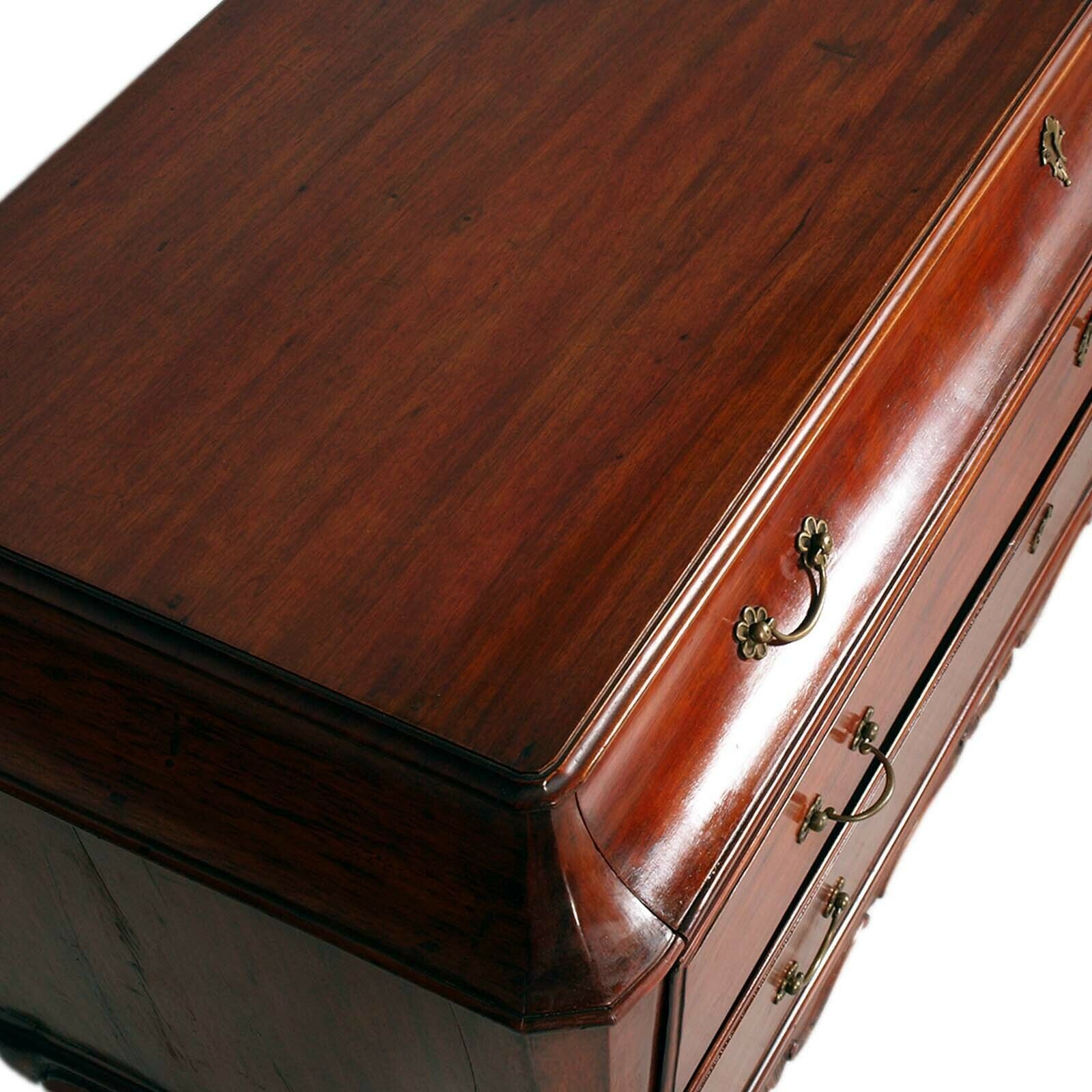 Chest Of Dravers Venetian Commode 18th Century Urn Shaped In Mahogany Louis XV photo for sale