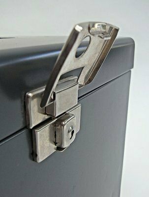 Home Decor Document Boxes In Coloured Metal Sheet, Set Of 3 photo