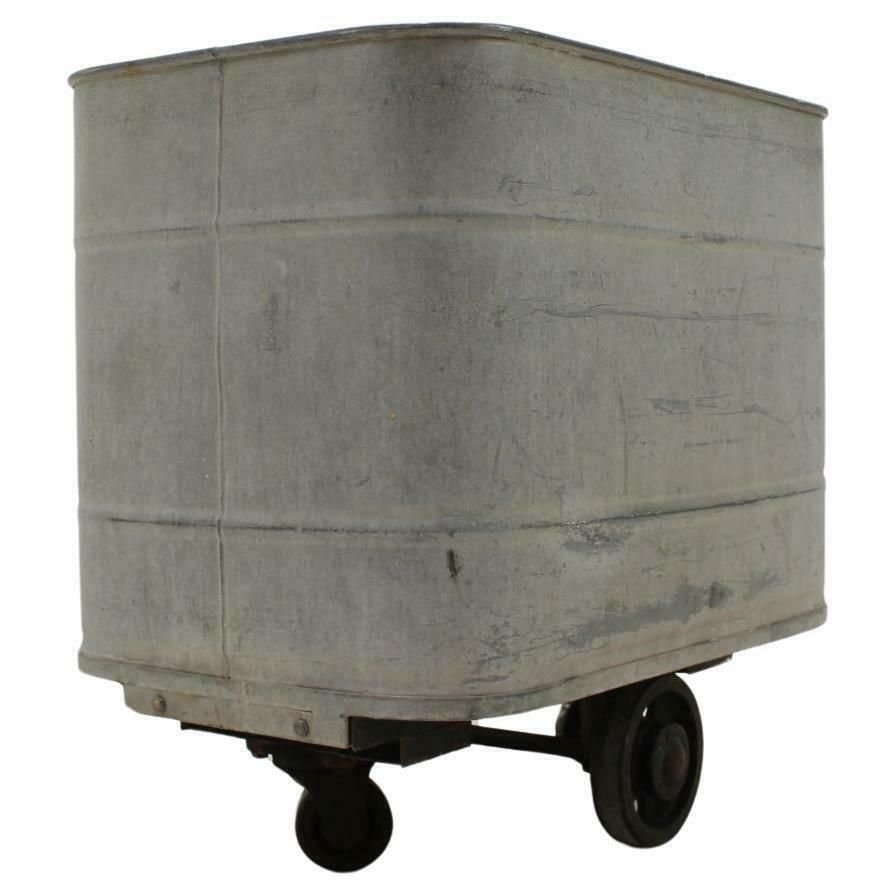 Vintage Industrial Cart By Kovo Bzenec, 1950's, Czechoslovakia