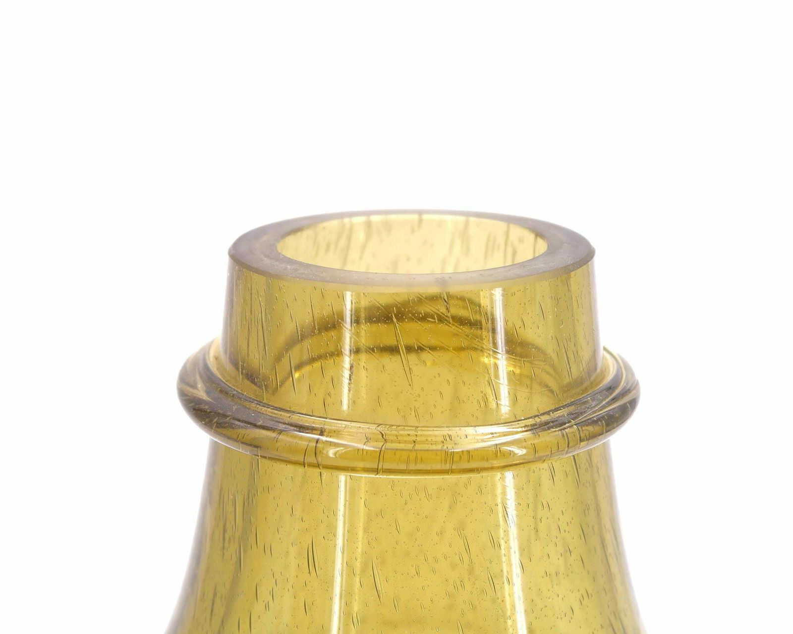 French Green Glass Demi John From Biot, 1950s / Vase, Country, Farmhouse, Boho Chic, Folk, France photo furniture