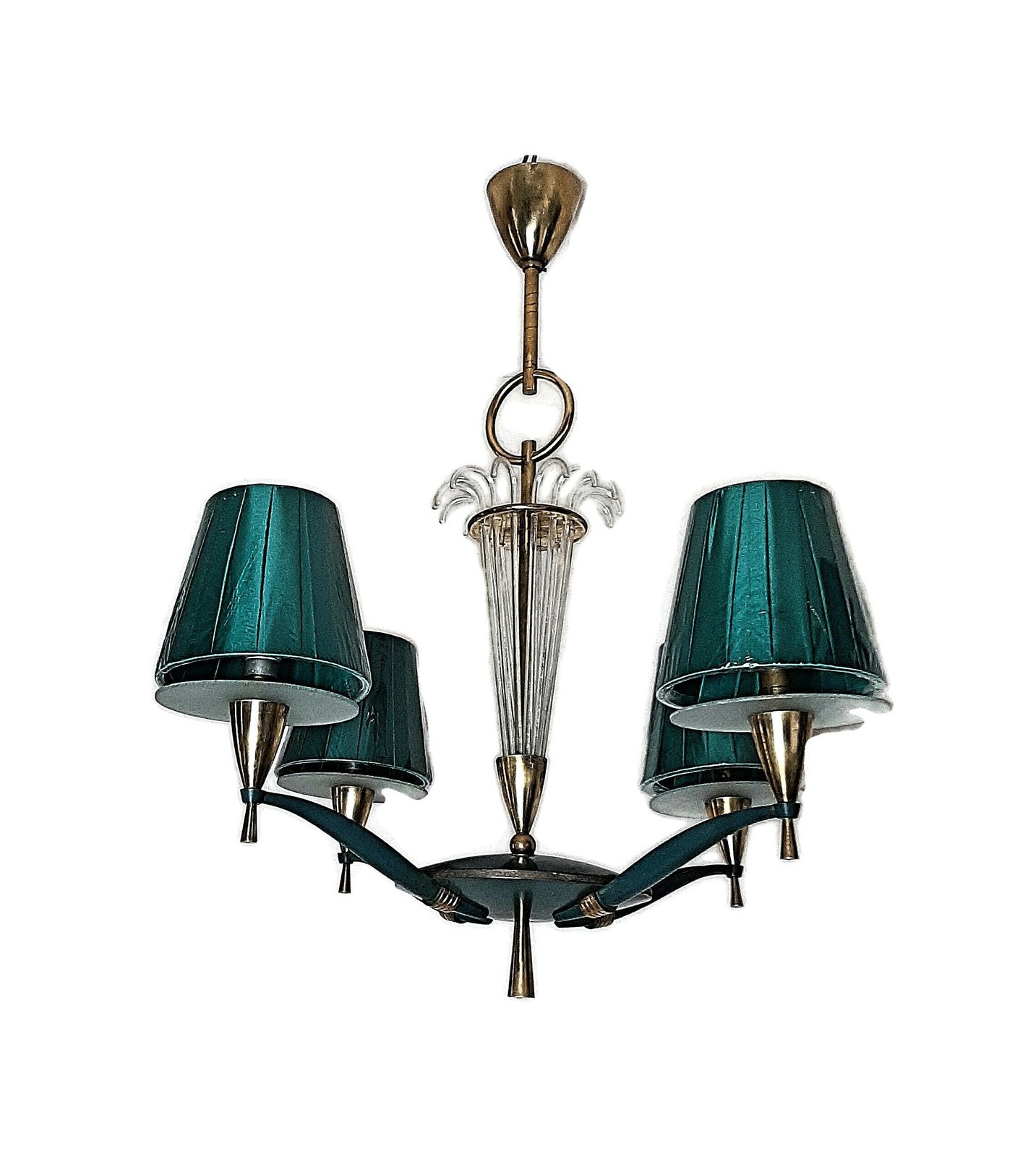 Art Deco Chandelier Pure French 1940s Design