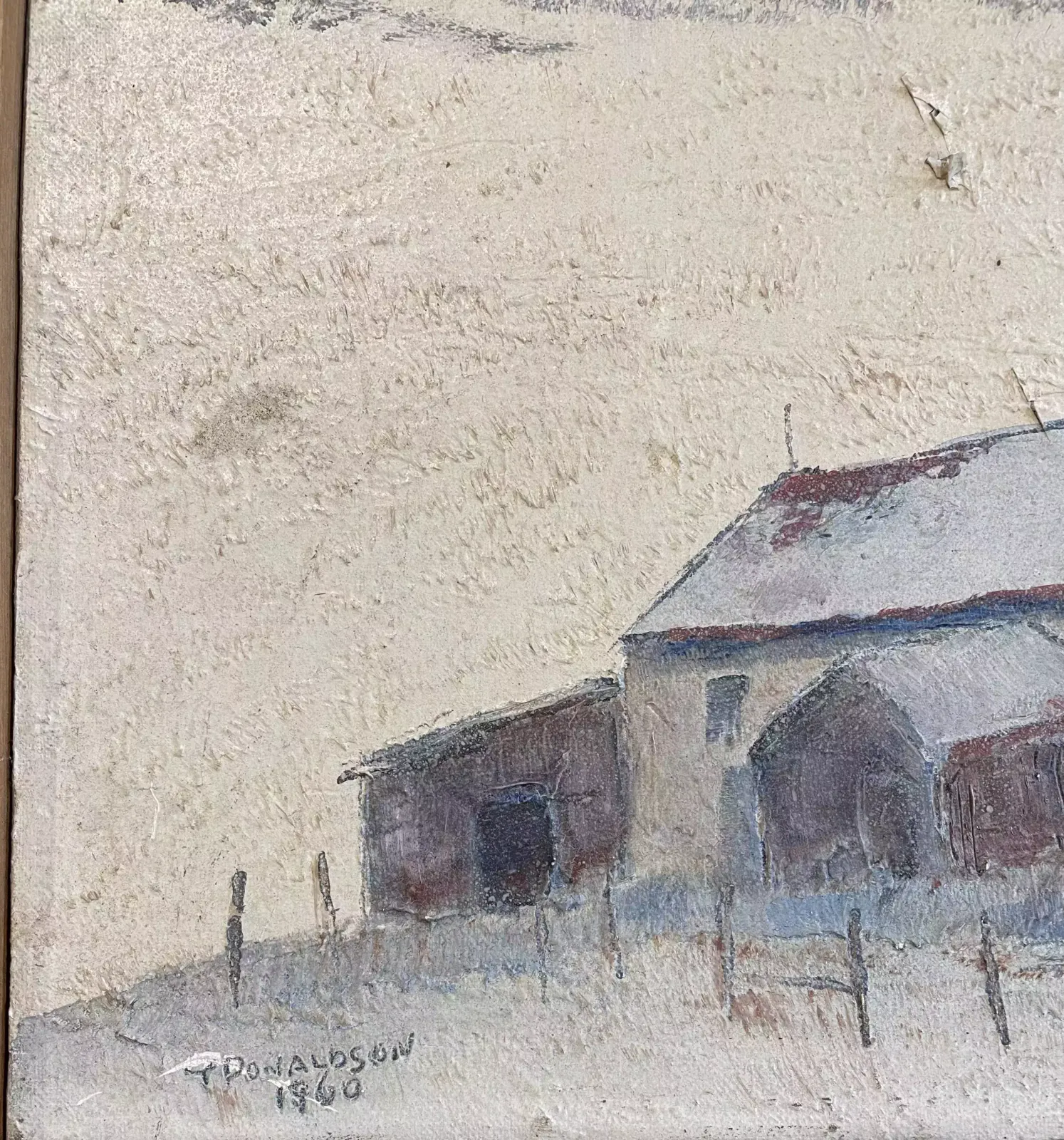 Winter Landscape By Theodore Donaldson (20th Century, USA) photo Art