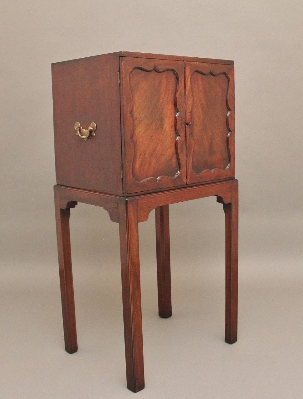 Early 19th Century Mahogany Cabinet On Stand photo 1750.0