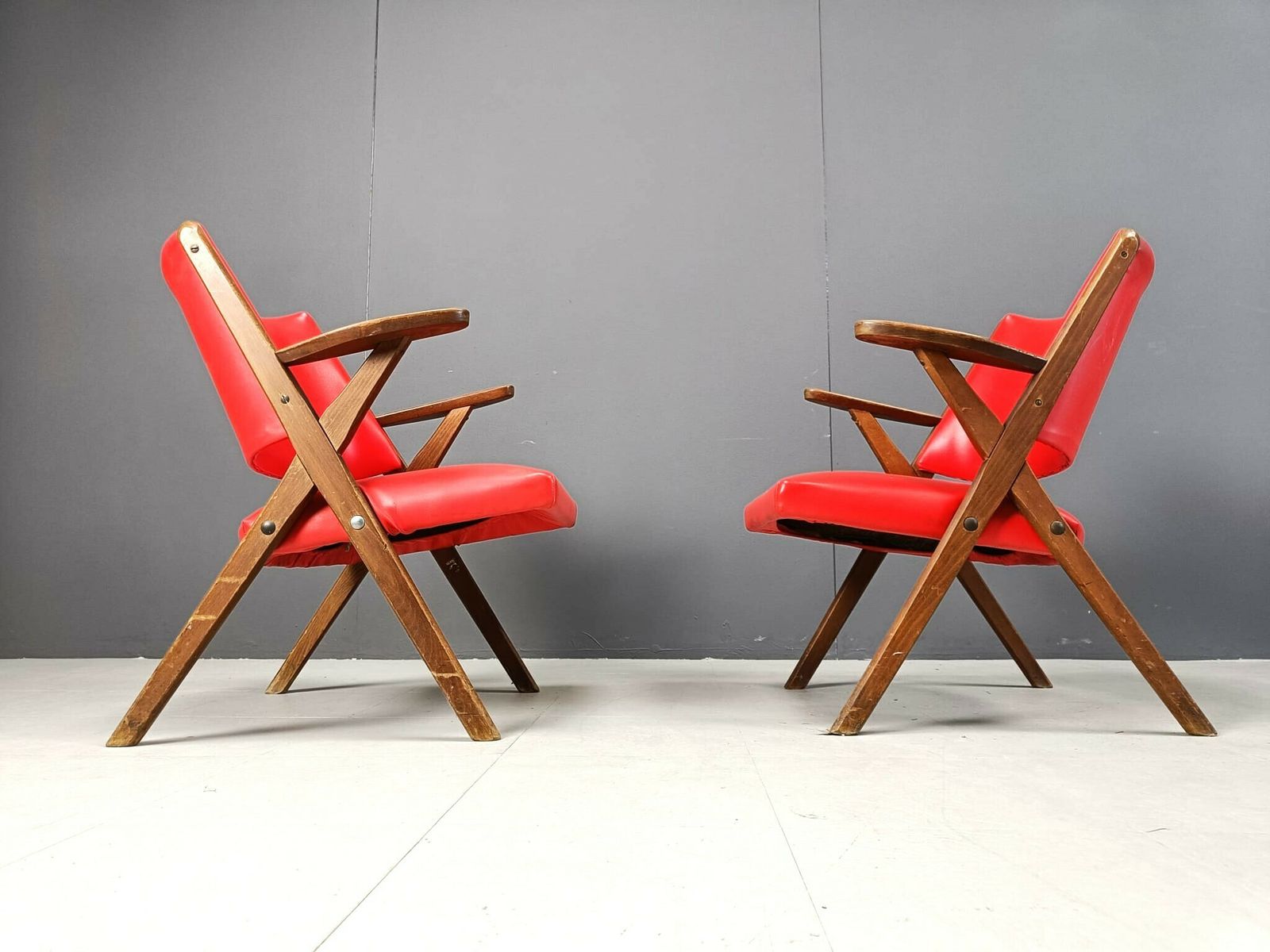 Mid Century Armchairs By Dal Vera, 1960s   Set Of 2 photo for sale