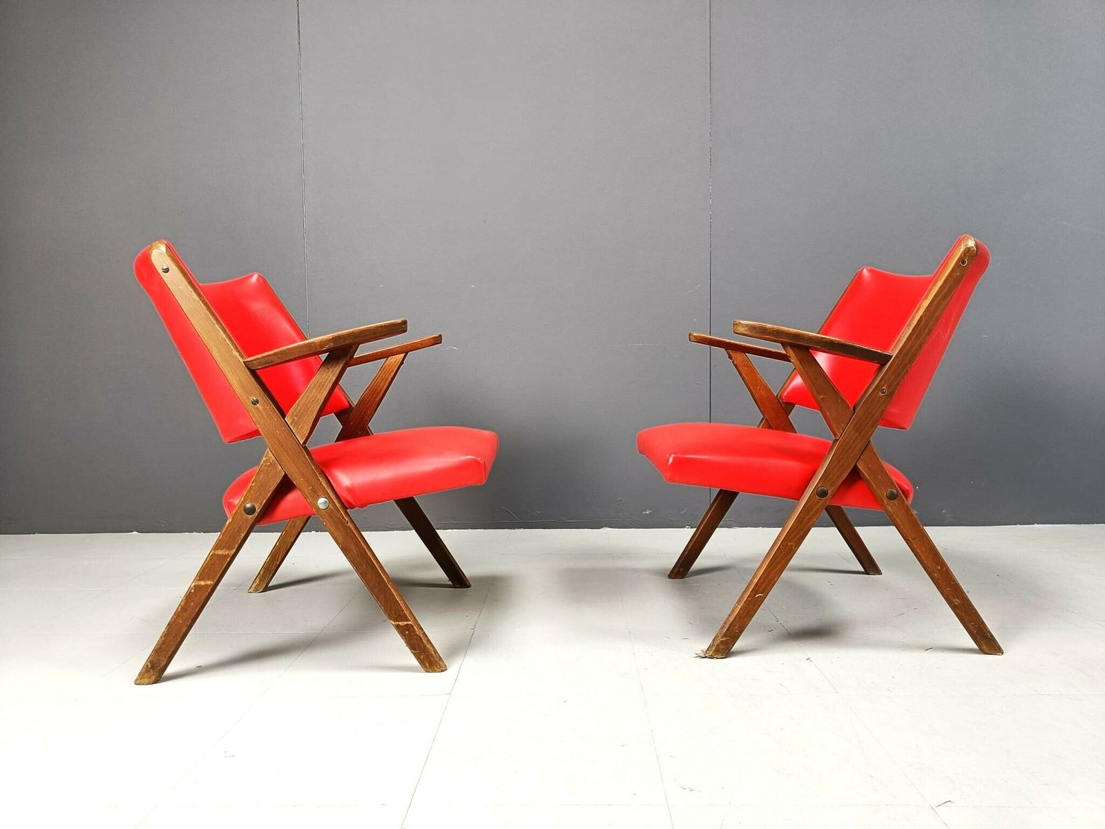 Mid Century Armchairs By Dal Vera, 1960s   Set Of 2 photo Furniture