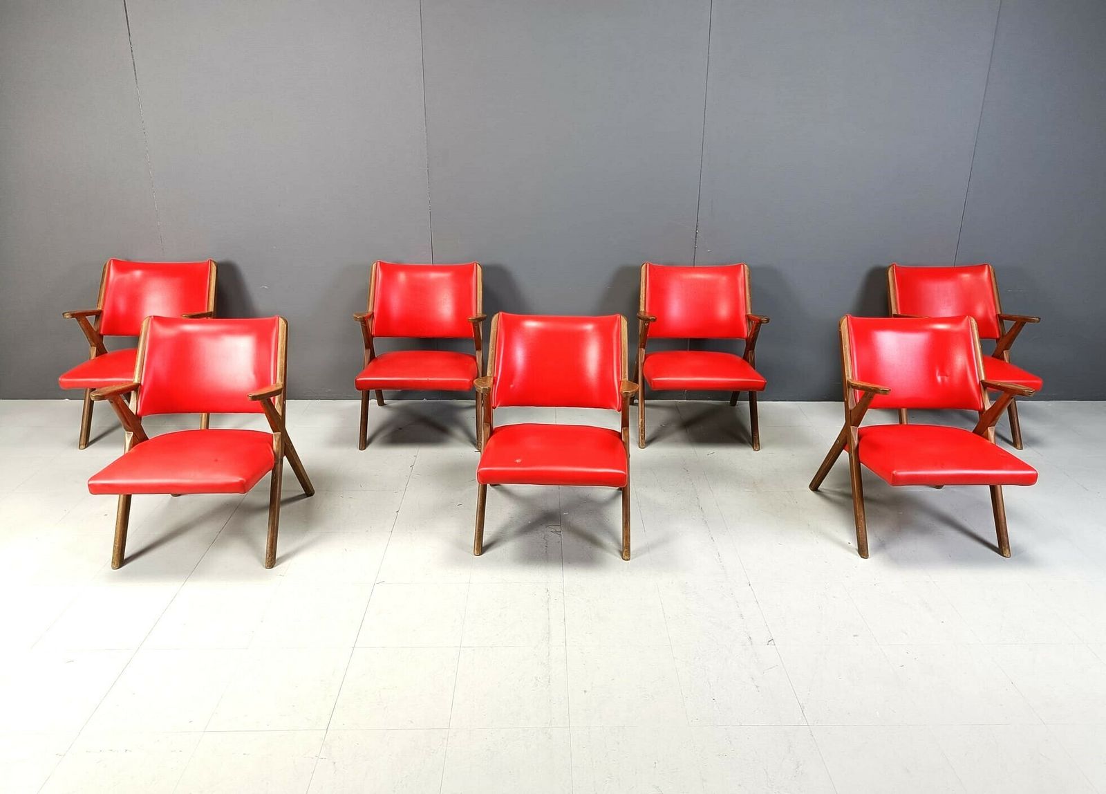 photo vinterior Mid Century Armchairs By Dal Vera, 1960s   Set Of 2