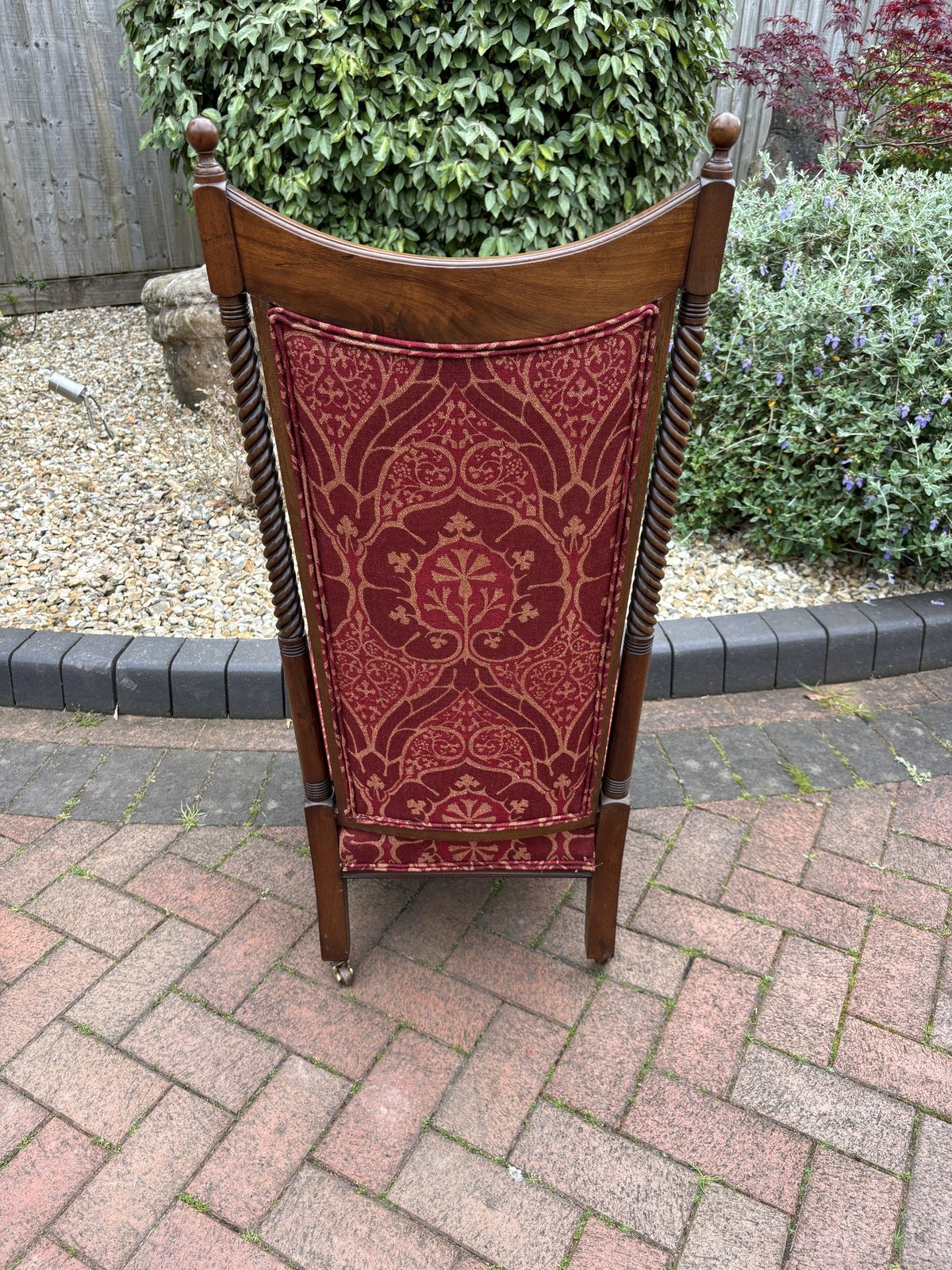 1190.0 George Faulkner Armitage 'Sunflower' Chair C1880 photo