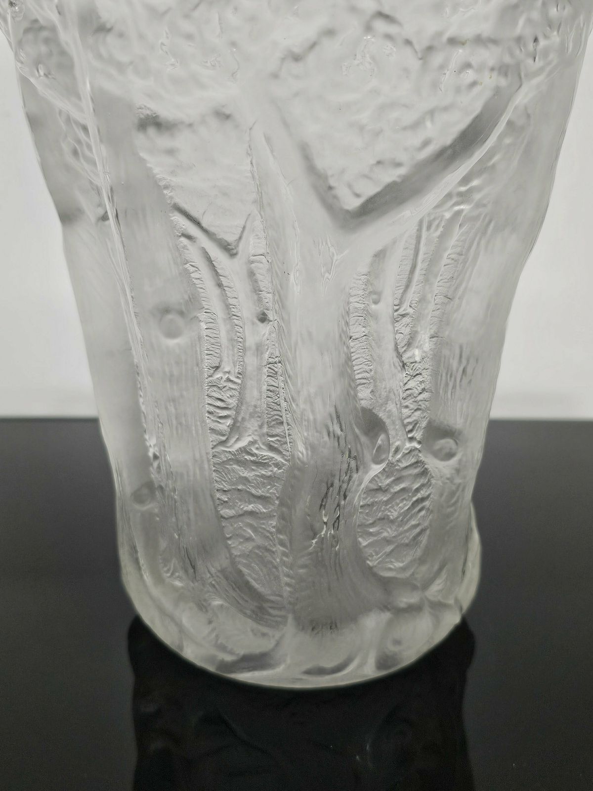 Large Art Deco "Dans La Forêt" Vase Designed By Josef Inwald For Barolac // Made In Czechoslovakia In 1930s photo 650.0