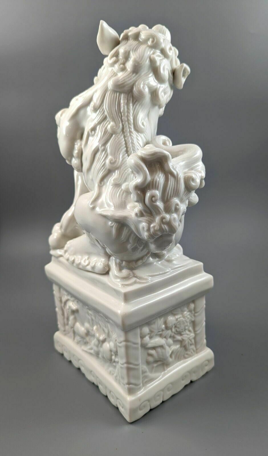 Antique Chinese Porcelain Blanc De Chine Foo Dog photo 300.0