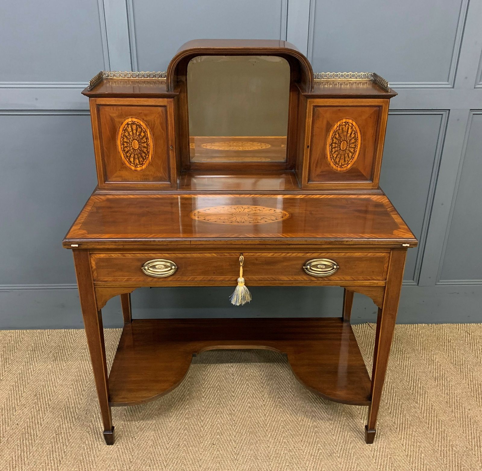 Inlaid Mahogany Bonheur Du Jour