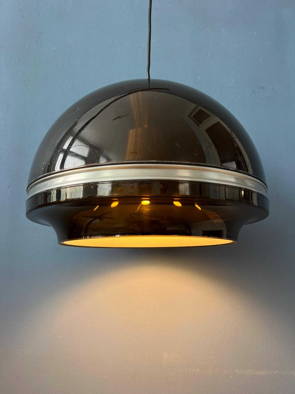 Grote Dijkstra Flying Saucer Space Age Dome Hanglamp photo furniture