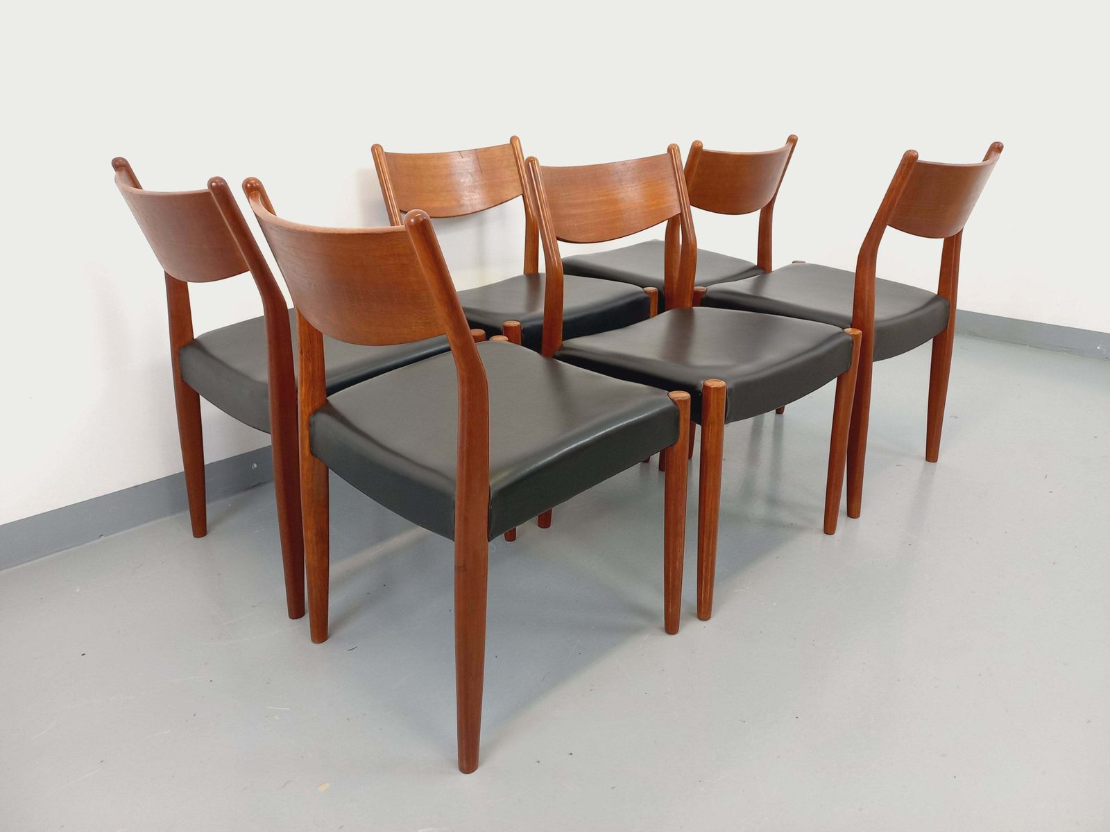 6 chaises Fristho Franeker en teck photo buy