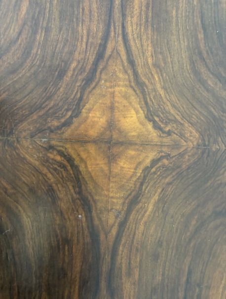 photo furniture Art Deco Chest Of Drawers   Beautiful Veneer Pattern