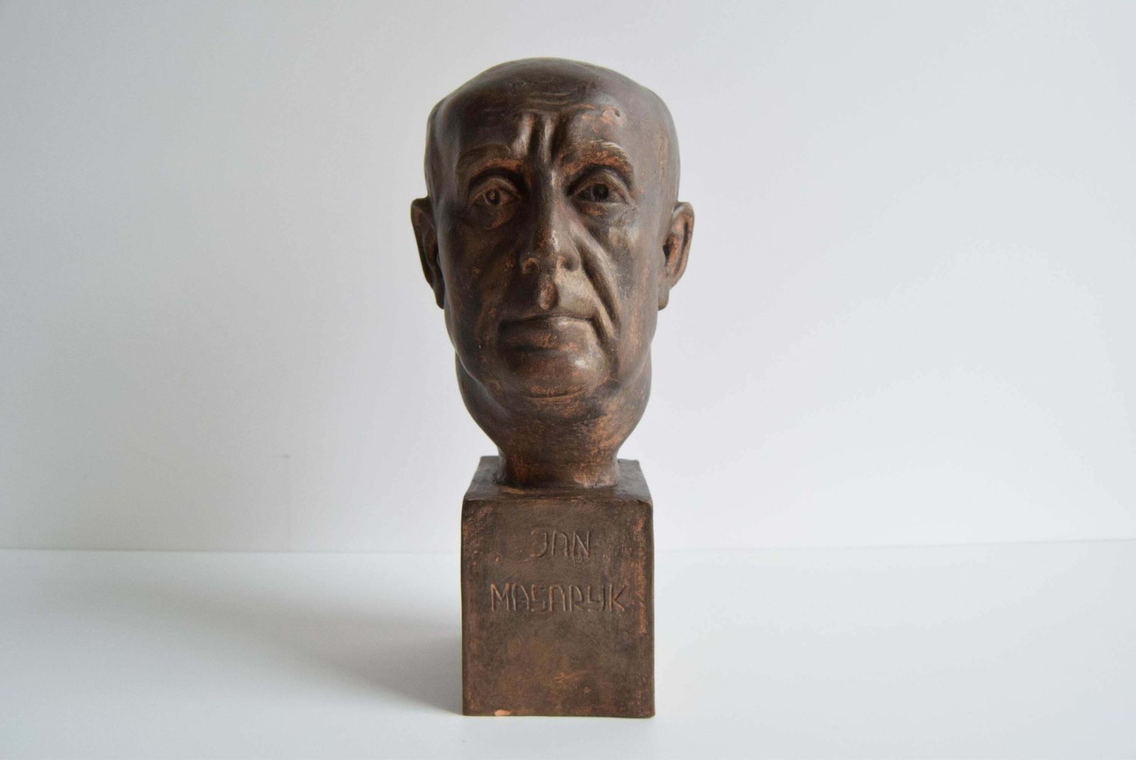 Jan Masaryk Ceramic Bust, Circa 1950's. photo furniture