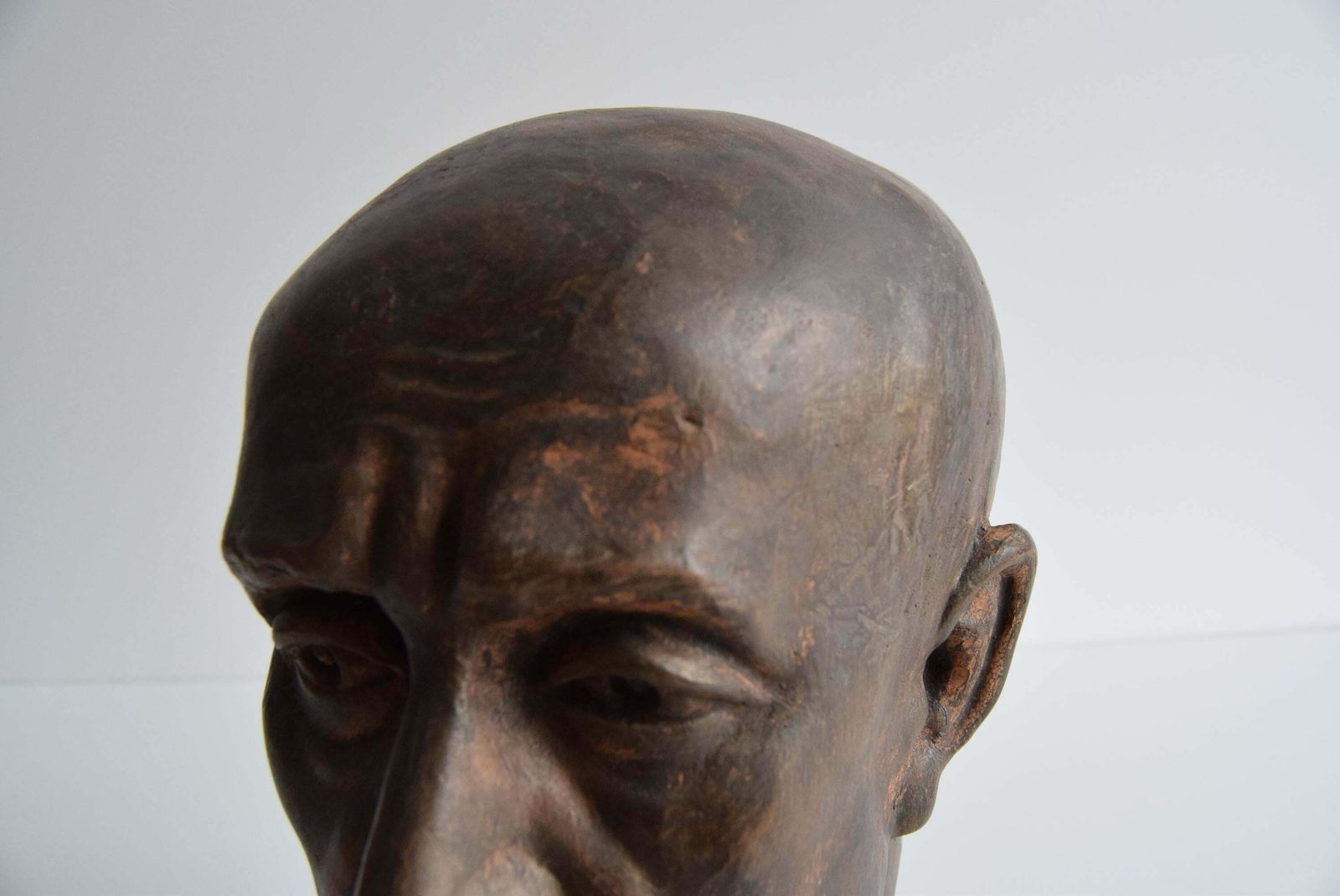 Art Jan Masaryk Ceramic Bust, Circa 1950's. photo