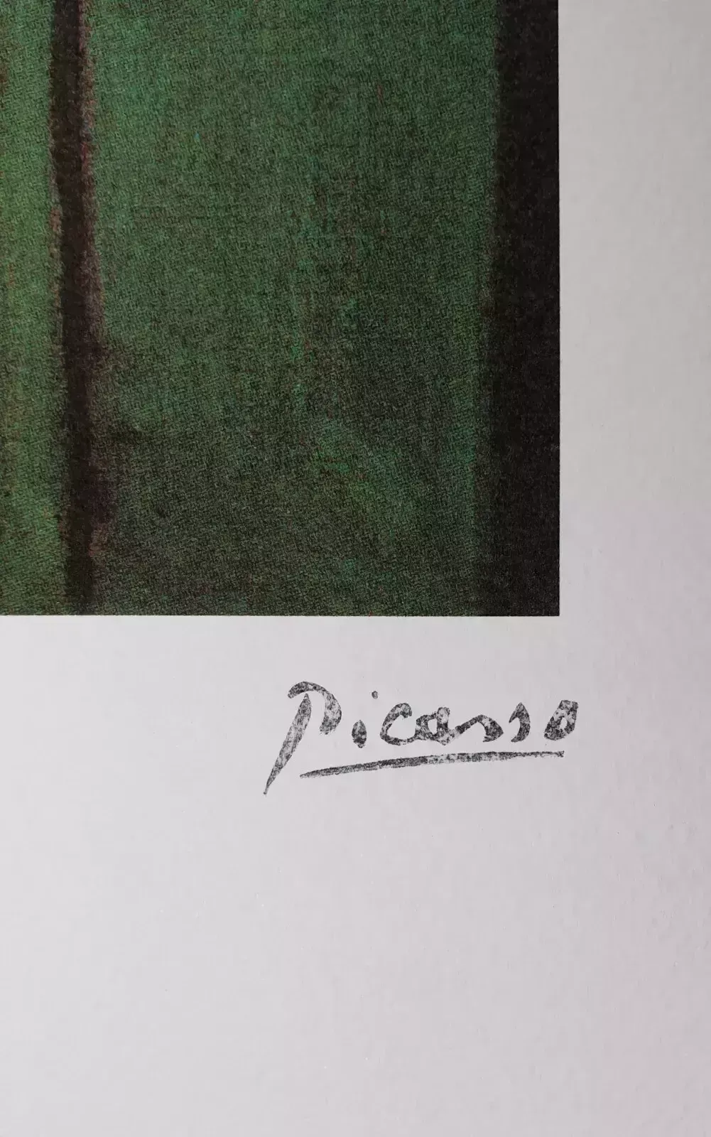 Pablo Picasso, Seated Woman, Plate Signed Lithograph photo for sale