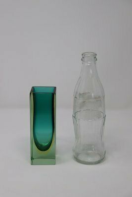 Art Glass Small Vase Attributed To Flavio Poli For Seguso, 1970s photo for sale