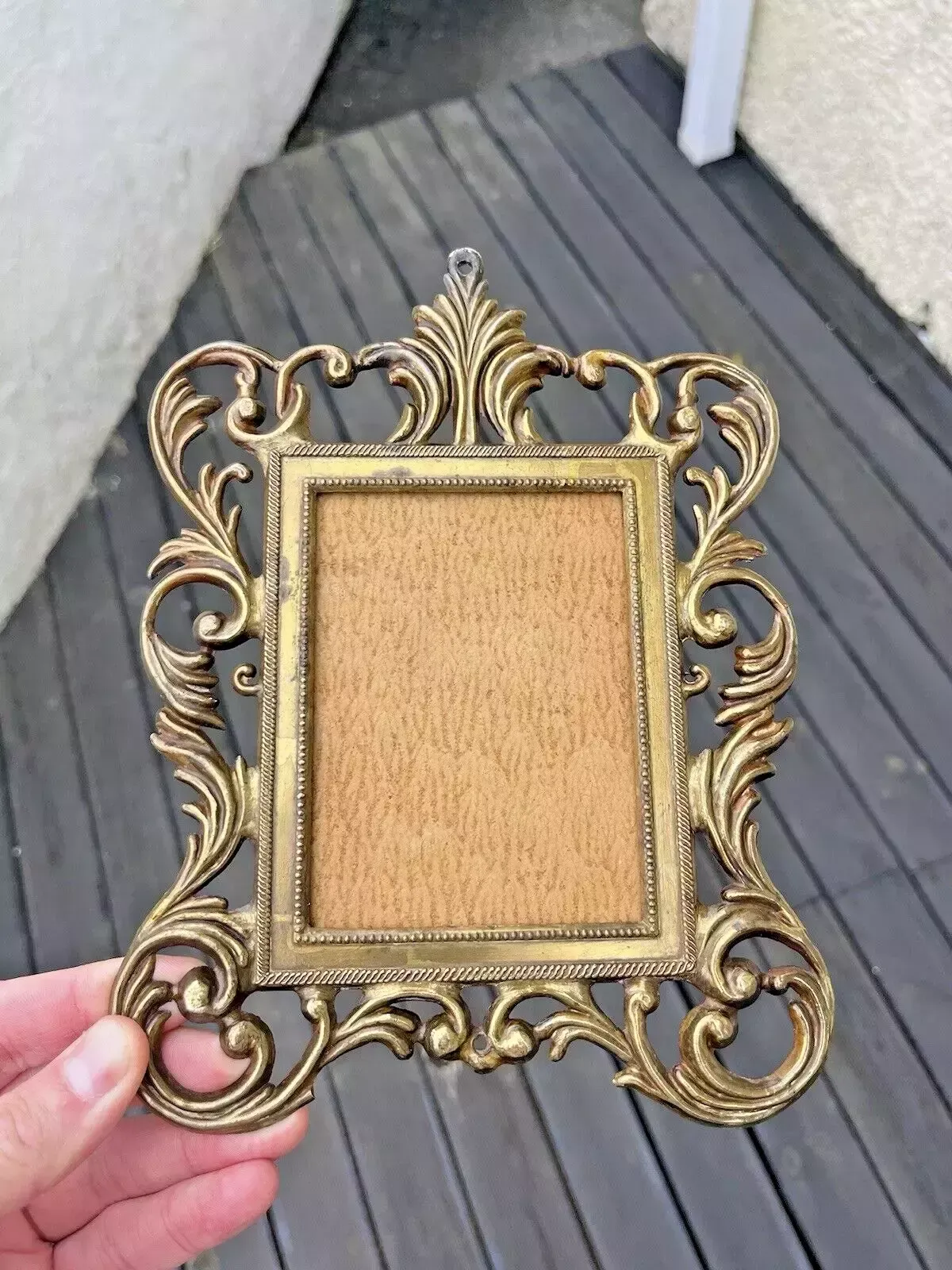 Antique Gilded Ornate Rococo Wall Photo Picture Frame Italian Baroque Beatrice photo buy