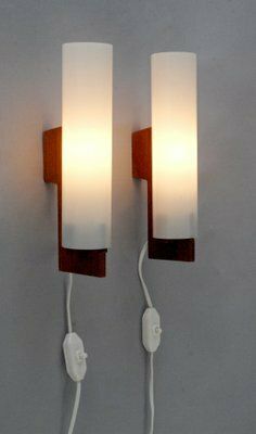Model 719 Wall Lamps By Uno & östen Kristiansson For Luxus Vittsjö, Sweden, 1960s, Set Of 2 photo Lighting