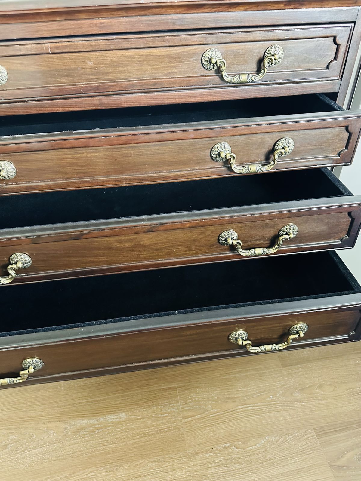 Solid Sheesham Wood Chest Of Drawer photo for sale