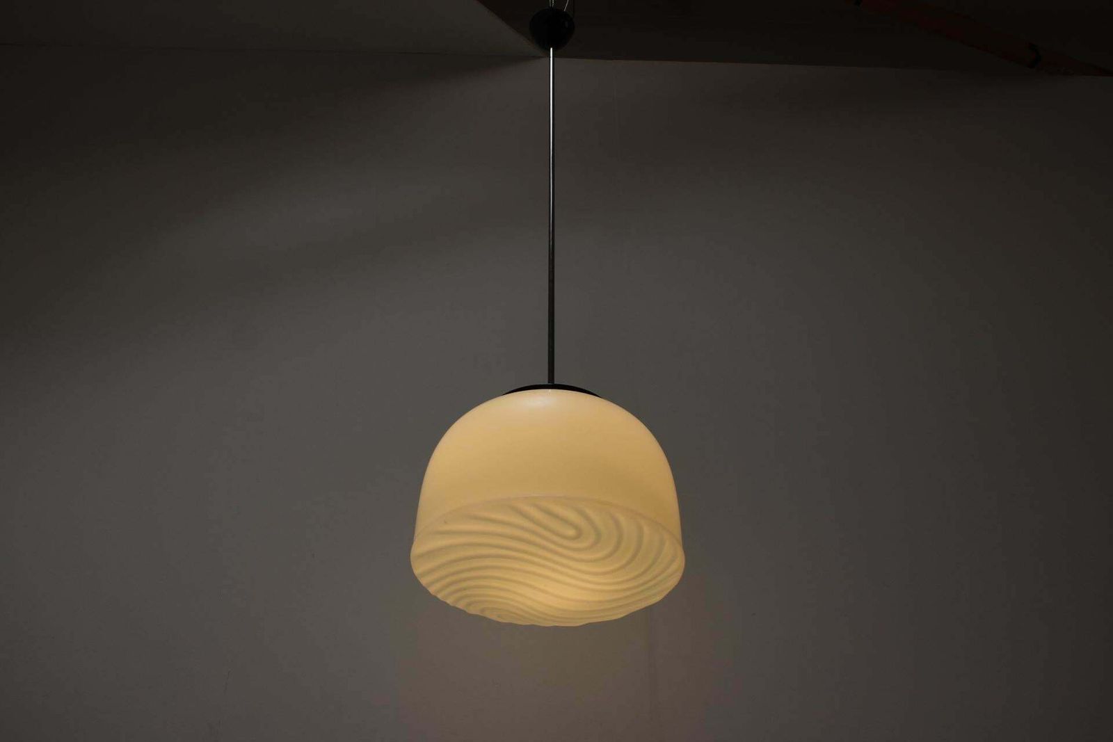 Mid Century Big Pendant By Napako, Czechoslovakia, 1960's photo vintage