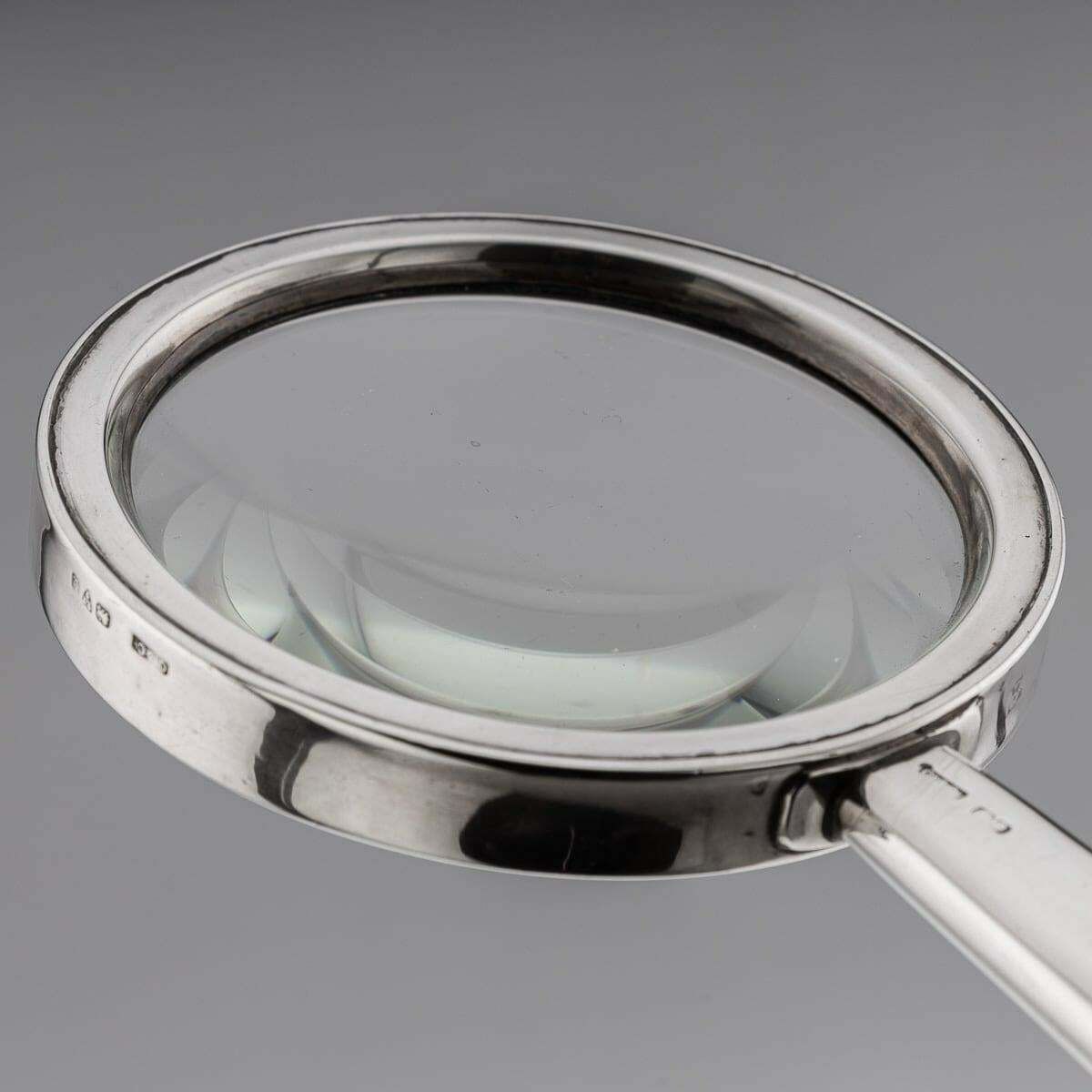 Antique 20th Century English Solid Silver Magnifying Glass, Chester C.1916 photo buy