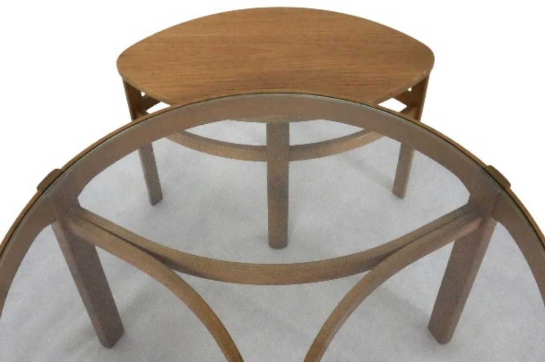 Tables Loggerheads Trinity Coffee & Nesting Tables From Nathan, Set Of 4 photo Furniture
