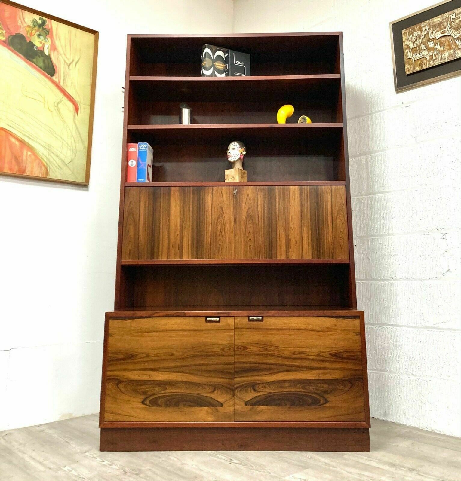 Danish Rosewood Display Cabinet 1970’s photo furniture