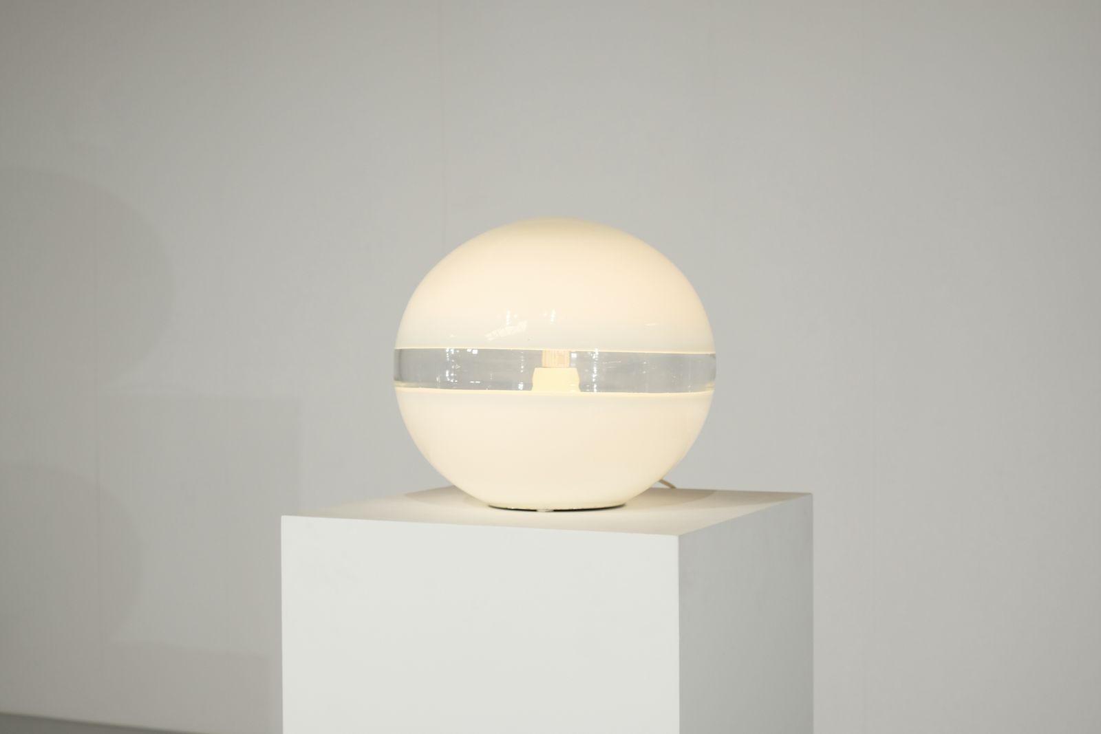 Lamp In Glass By Carlo Nason For Mazzega, Italy 1970s.