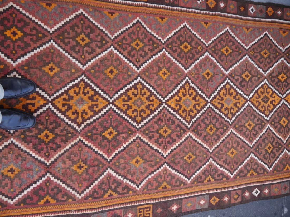 photo buy Oversized Vintage Kilimkleed 363 X 153 Cm | 12 X 5 Ft