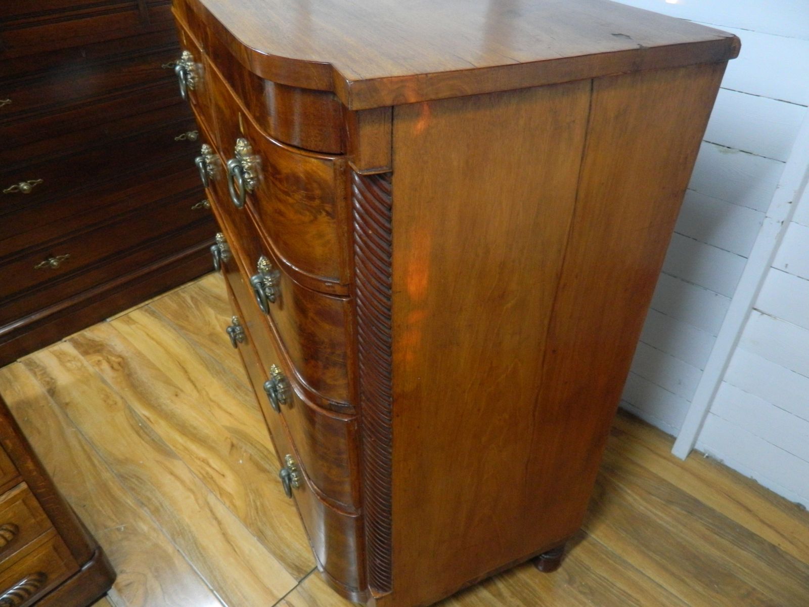 Regency Ogee Scotch Chest Of Drawers photo for sale