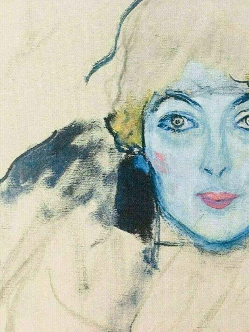 Egon Schiele 20th Century Canvas Print Wall Art Ghost Girl photo furniture
