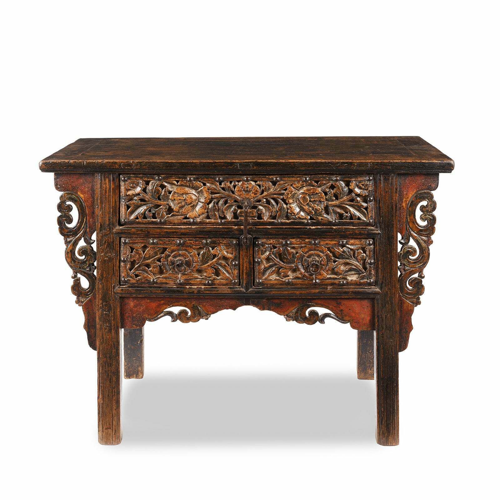Antique Chinese Coffer Table, Early 19th Century