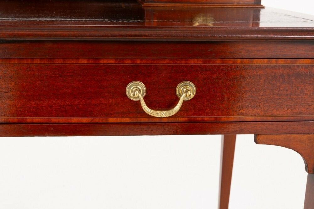 Sheraton Revival Desk Inlay Writing Table 1890 photo furniture