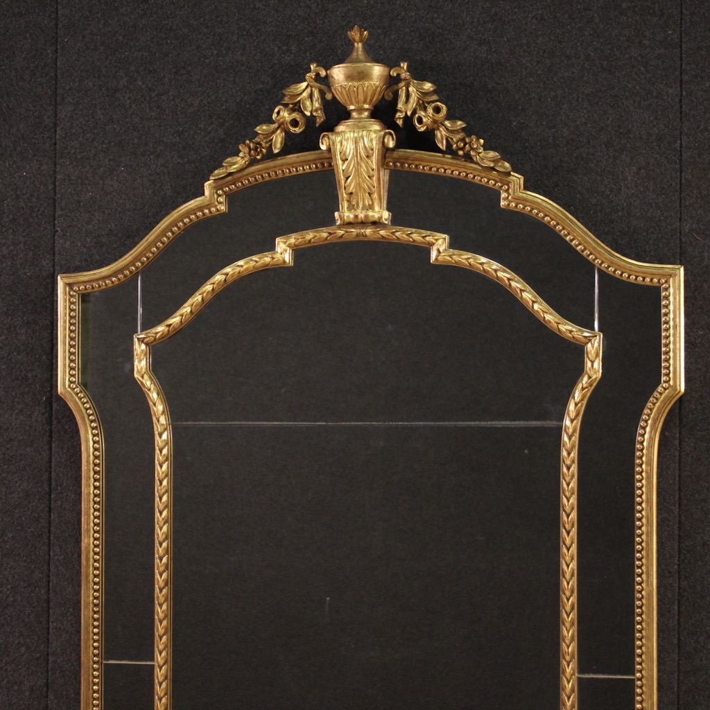Elegant Louis XVI Style Mirror From The 20th Century photo furniture