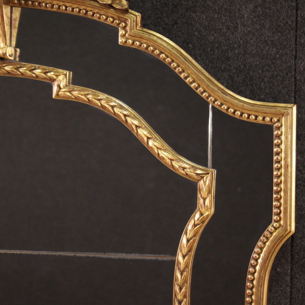 Elegant Louis XVI Style Mirror From The 20th Century photo Home Decor