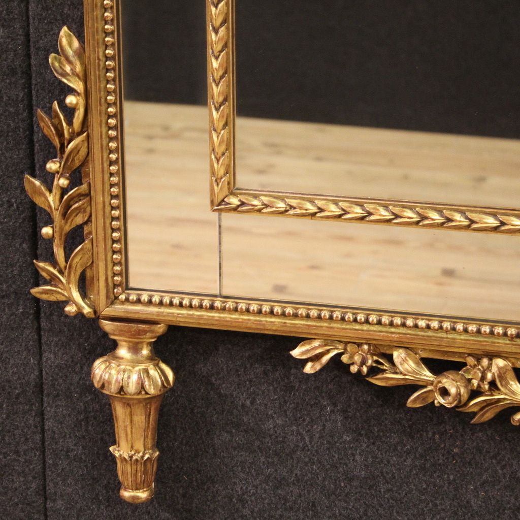Elegant Louis XVI Style Mirror From The 20th Century photo 2000.0