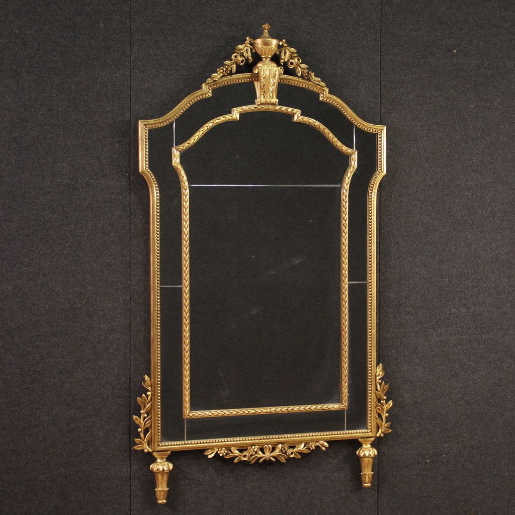 Elegant Louis XVI Style Mirror From The 20th Century photo buy