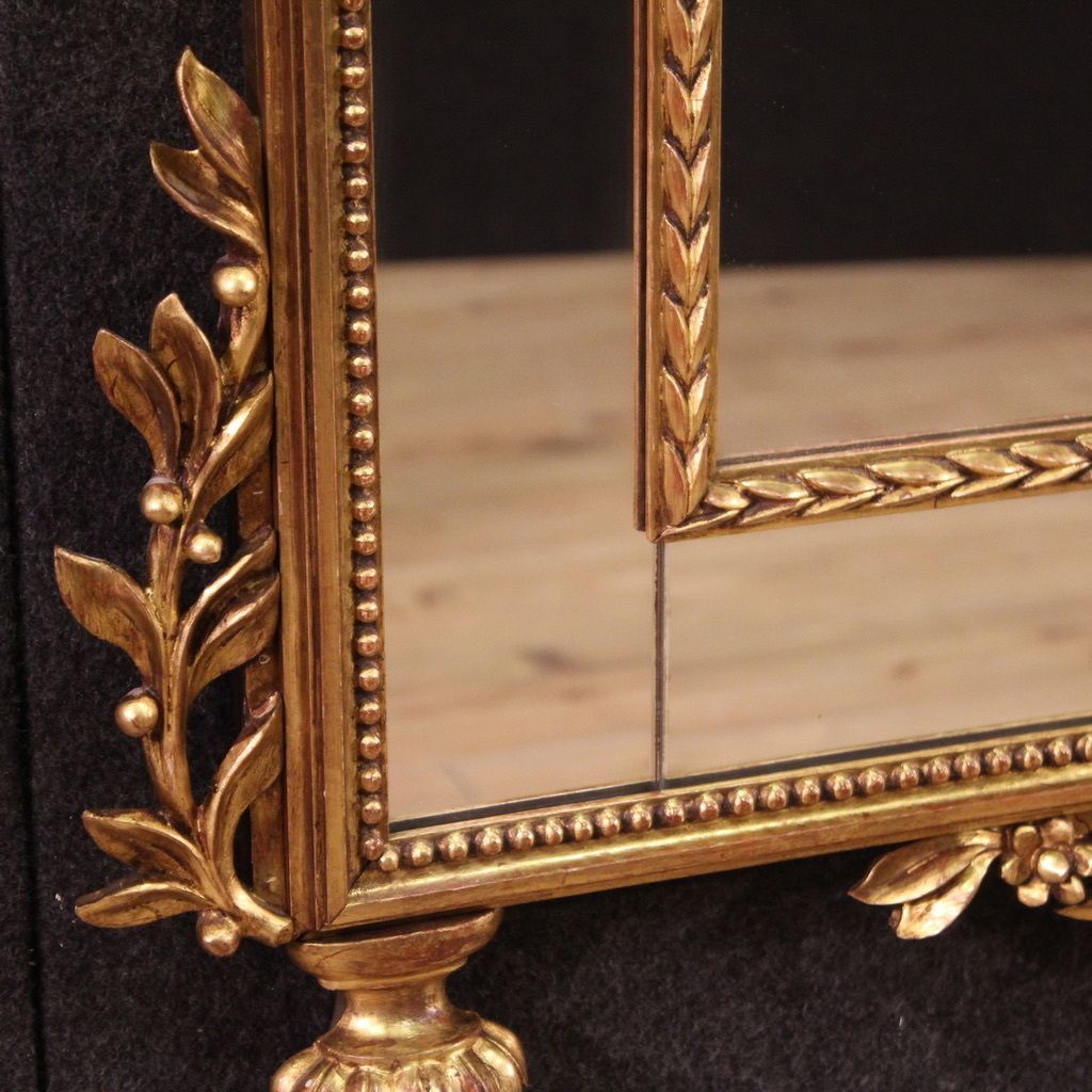 photo for sale Elegant Louis XVI Style Mirror From The 20th Century